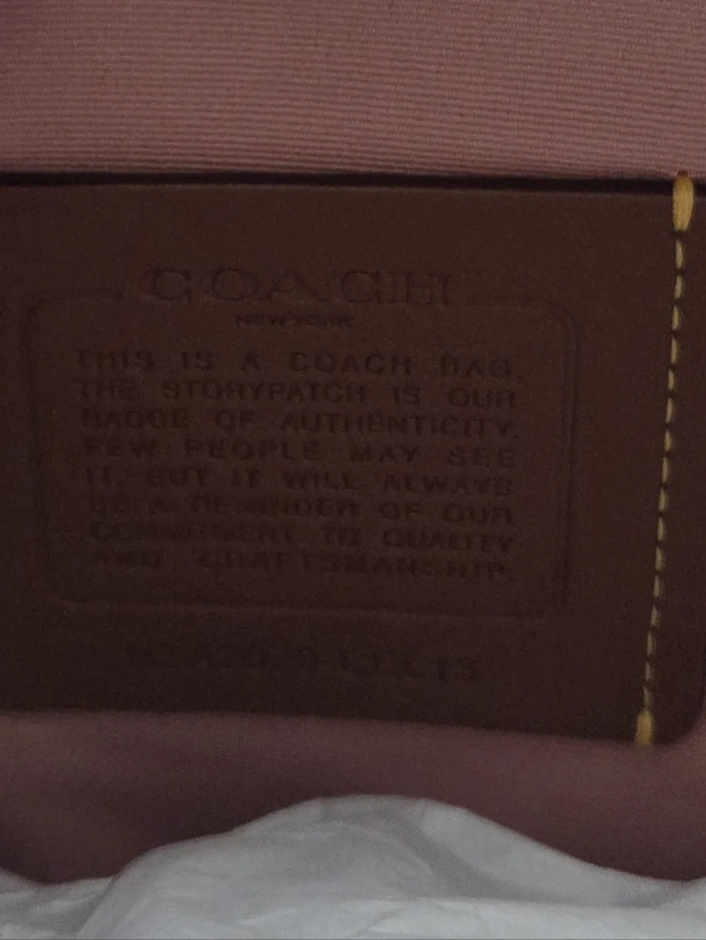 Coach Powder Pink ERIN - Picture 6 of 6